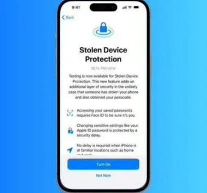 爱辉苹果授权维修店分享被盗设备保护功能开启方法 
