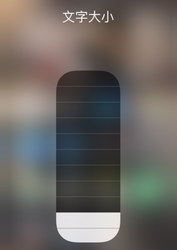 爱辉苹果手机维修分享小技巧：在 iPhone 控制中心快速调节字体大小 