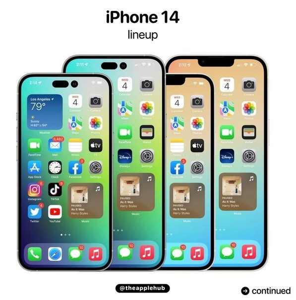 爱辉苹果14维修分享iPhone 14全家福 
