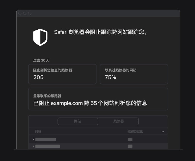 爱辉苹果手机维修分享如何在 Safari 浏览器中查看和打开隐私报告 