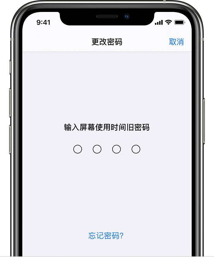 爱辉苹果手机维修分享iOS 14 忘记屏幕使用时间密码怎么办 